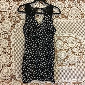 Forever 21 Playful Cat Print  Dress Size S